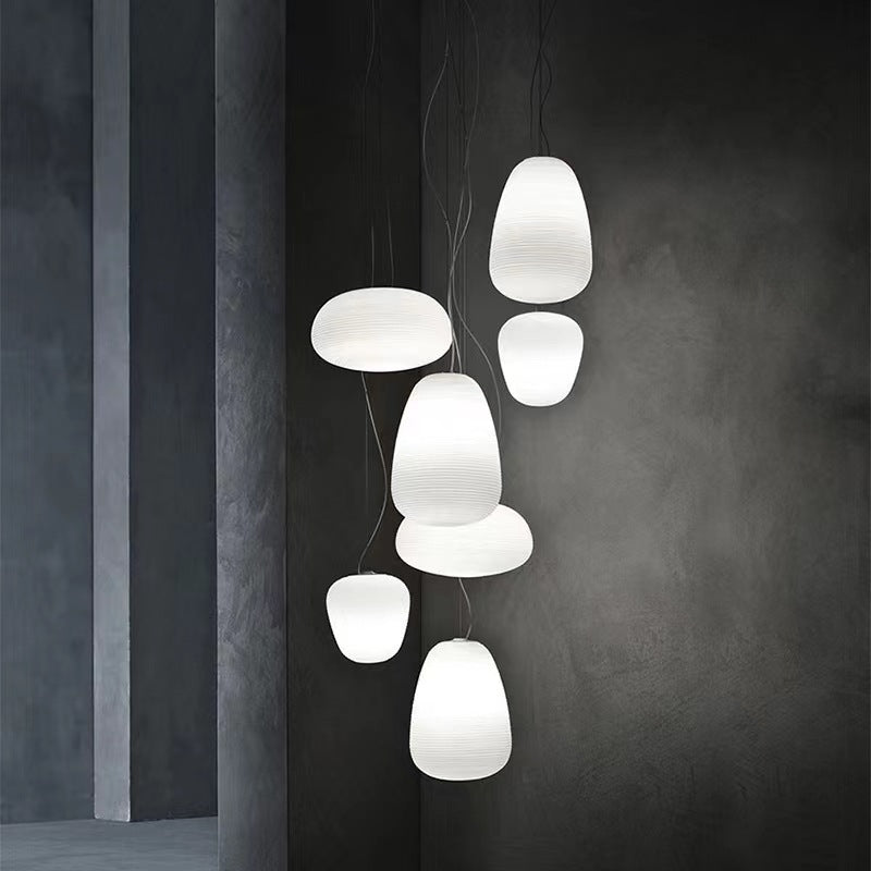 Modern Minimalist Restaurant Pendant Light / 340x190mm