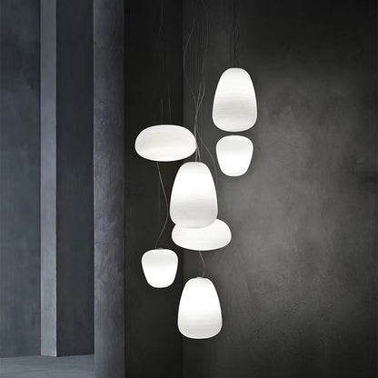 Modern Minimalist Restaurant Pendant Light / 340x190mm
