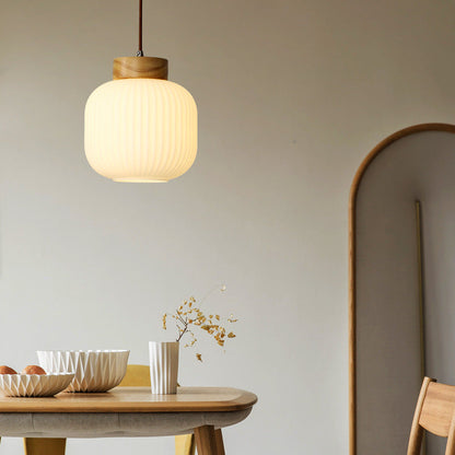 Nordic Wooden Pendant Light