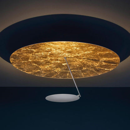 Warm LED Iron Artistic Ceiling Light