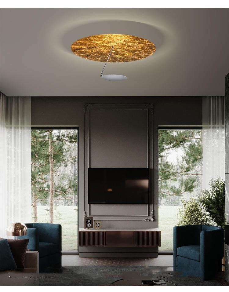 Warm LED Iron Artistic Ceiling Light